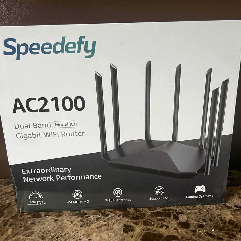 Speedefy AC2100 Smart WiFi Router - Picture 3 of 4
